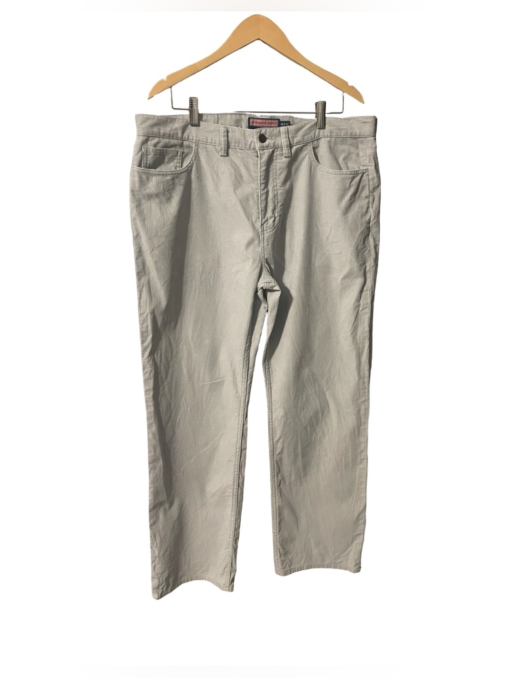 Vineyard Vines Gray Corduroy Pants Men’s 36x32